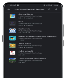 App Vishalwebsoft